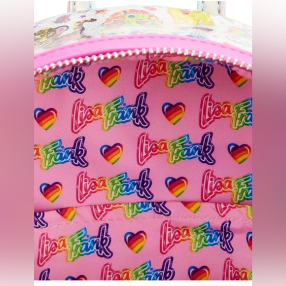 Rare Lisa Frank Loungefly Backpack - Picture 3 of 9